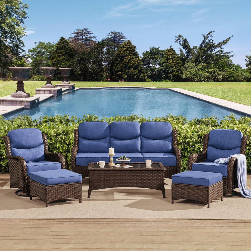 6 Pieces Sofa Set