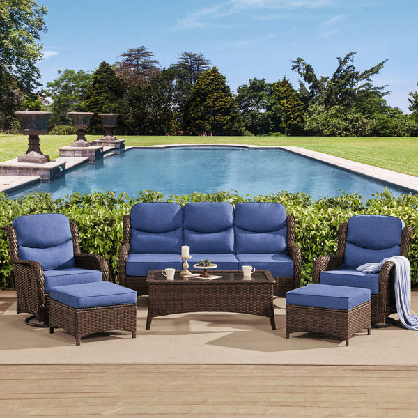 6 Pieces Sofa Set